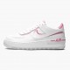 Dámské Air Force 1 Low Shadow White/Magic Flamingo Běžecké botyCI0919-102