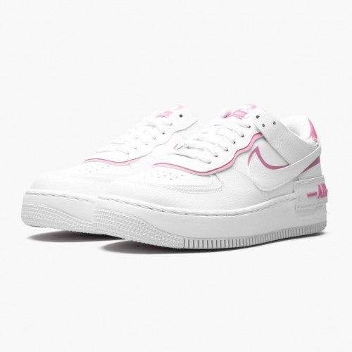 Dámské Air Force 1 Low Shadow "White/Magic Flamingo" Běžecké botyCI0919-102