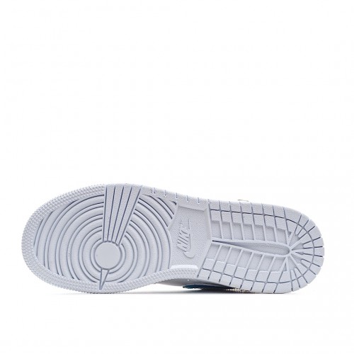 Air Jordan 1 Low Bílý Růžový 553560-130 dámské AJ1 Obuv