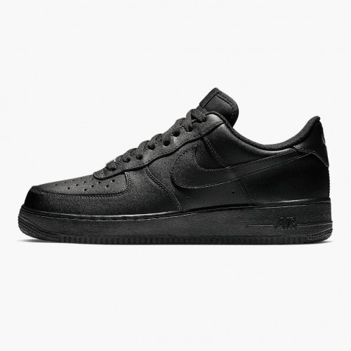 Nike Air Force 1 07 Černá Černá 315122 001 Dámské a pánské Běžné boty