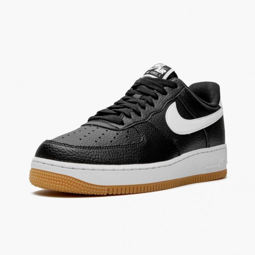 Nike Air Force 1 07 Černá White Gum CI0057 002 Dámské a pánské Běžné boty