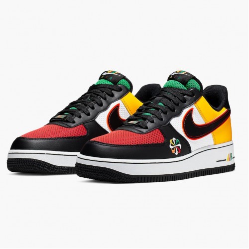 Nike Air Force 1 07 LV8 Sunburst CK9282 100 Dámské a pánské Běžné boty