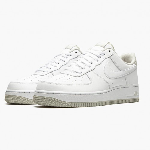 Nike Air Force 1 07 White Light Bone CJ1380 101 Dámské a pánské Běžné boty