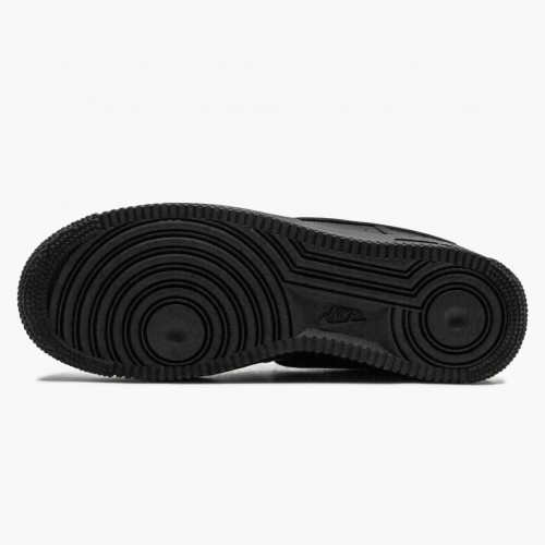 Nike Air Force 1 Černá Metallic Gold Removable Swoosh Pack CT2252 001 Dámské a pánské Běžné boty