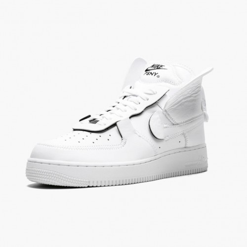 Nike Air Force 1 High PSNY White AO9292 101 Dámské a pánské Běžné boty