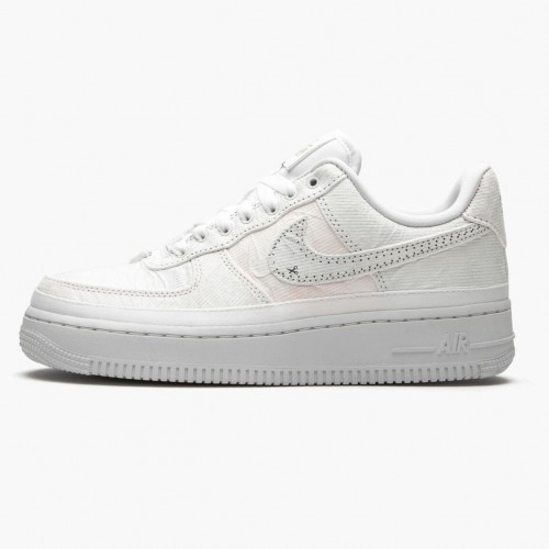 Nike Air Force 1 LX Reveal Černá Swoosh CJ1650 100 Dámské a pánské Běžné boty