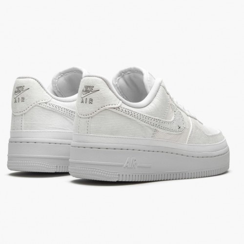 Nike Air Force 1 LX Reveal Černá Swoosh CJ1650 100 Dámské a pánské Běžné boty