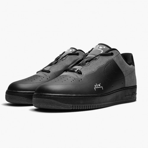 Nike Air Force 1 Low A Cold Wall Černá BQ6924 001 Dámské a pánské Běžné boty