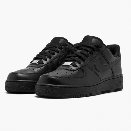 Nike Air Force 1 Low Černá 2019 315115 038 Dámské a pánské Běžné boty