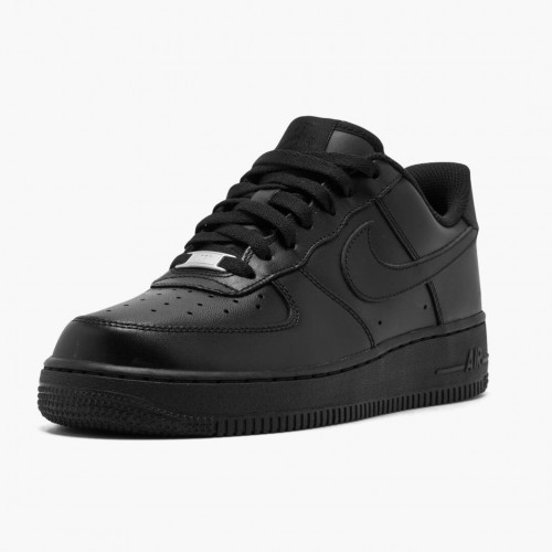 Nike Air Force 1 Low Černá 2019 315115 038 Dámské a pánské Běžné boty