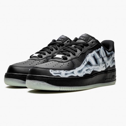 Nike Air Force 1 Low Černá Skeleton BQ7541 001 Pánské Běžné boty