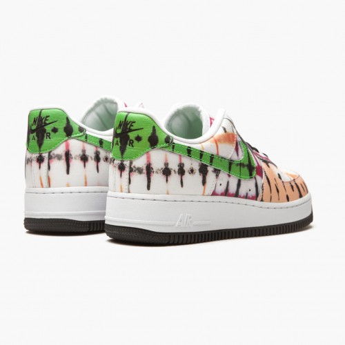 Nike Air Force 1 Low Černá Tie Dye CW1267 101 Dámské a pánské Běžné boty