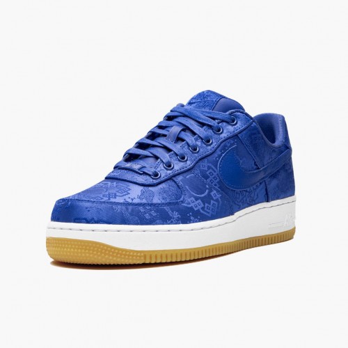 Nike Air Force 1 Low CLOT Blue Silk CJ5290 400 Dámské a pánské Běžné boty