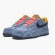 Nike Air Force 1 Low Exclusive Denim CV0670 447 Dámské a pánské Běžné boty