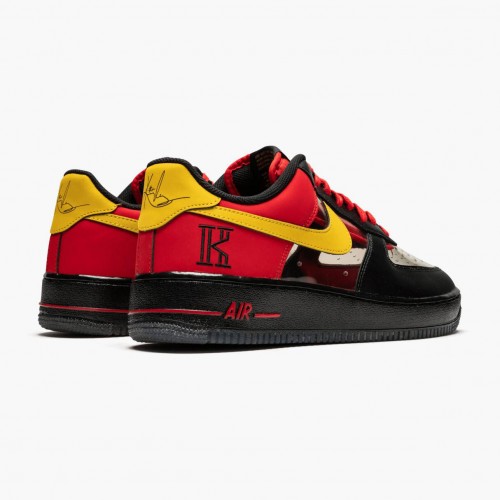 Nike Air Force 1 Low Kyrie Irving Černá Red 687843 001 Dámské a pánské Běžné boty