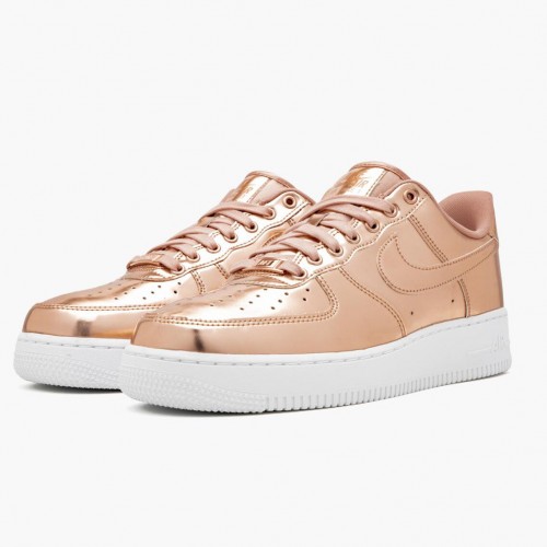 Nike Air Force 1 Low Metallic Bronze CQ6566 900 Dámské a pánské Běžné boty