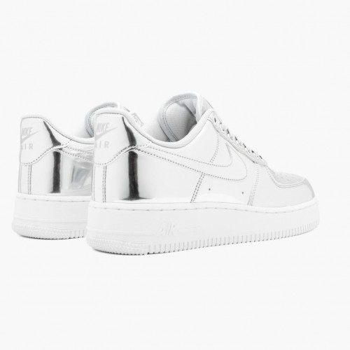 Nike Air Force 1 Low Metallic Chrome CQ6566 001 Dámské a pánské Běžné boty