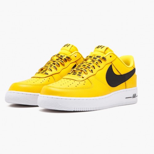 Nike Air Force 1 Low NBA Amarillo 823511 701 Dámské a pánské Běžné boty