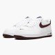 Nike Air Force 1 Low Obsidian White University Red CJ8731 100 Dámské a pánské Běžné boty