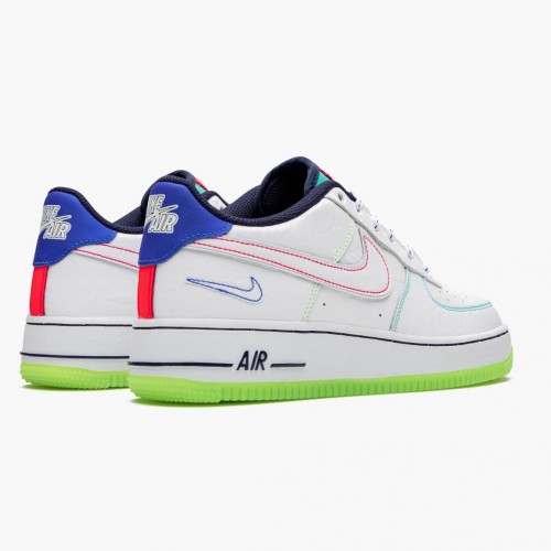 Nike Air Force 1 Low Outside the Lines CV2421 100 Dámské a pánské Běžné boty