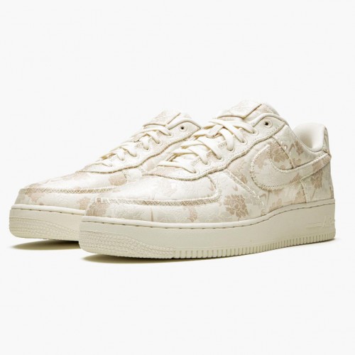 Nike Air Force 1 Low Satin Floral Pale Ivory AT4144 100 Dámské a pánské Běžné boty