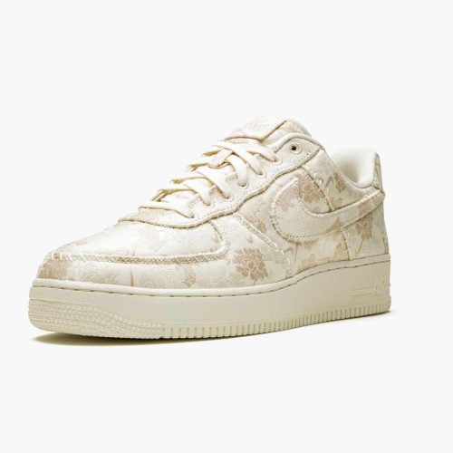 Nike Air Force 1 Low Satin Floral Pale Ivory AT4144 100 Dámské a pánské Běžné boty