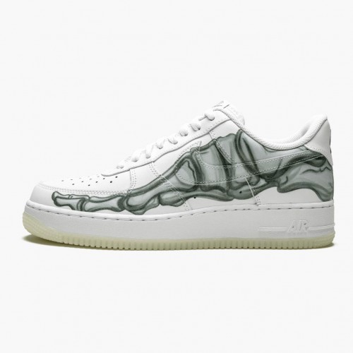 Nike Air Force 1 Low Skeleton Halloween BQ7541 100 Dámské a pánské Běžné boty