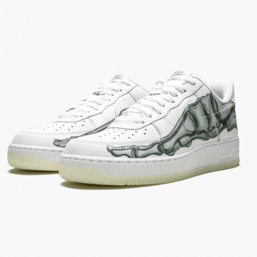 Nike Air Force 1 Low Skeleton Halloween BQ7541 100 Dámské a pánské Běžné boty