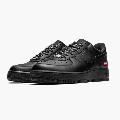 Nike Air Force 1 Low Supreme Černá CU9225 001 Pánské Běžné boty