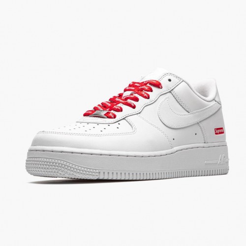 Nike Air Force 1 Low Supreme White CU9225 100 Dámské a pánské Běžné boty