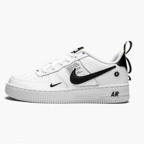 Nike Air Force 1 Low Utility White Černá AR1708 100 Dámské a pánské Běžné boty