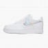 Nike Air Force 1 Low White Irisdescent CJ1646 100 Dámské a pánské Běžné boty