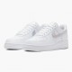 Nike Air Force 1 Low White Irisdescent CJ1646 100 Dámské a pánské Běžné boty