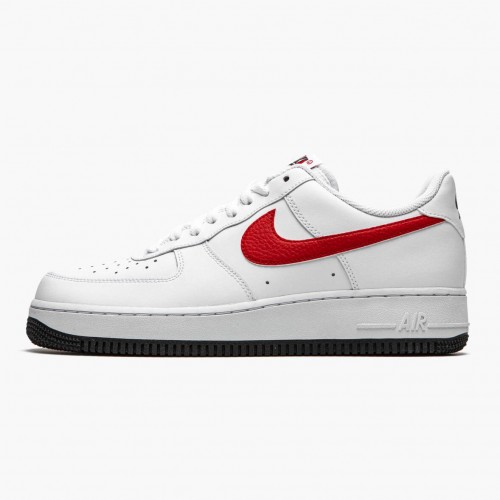 Nike Air Force 1 Low White Red Blue CT2816 100 Dámské a pánské Běžné boty