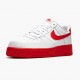 Nike Air Force 1 Low White Red Midsole CK7663 102 Dámské a pánské Běžné boty