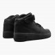 Nike Air Force 1 Mid Černá 2014 314195 004 Dámské a pánské Běžné boty