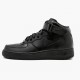 Nike Air Force 1 Mid Černá 315123 001 Dámské a pánské Běžné boty