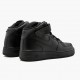 Nike Air Force 1 Mid Černá 315123 001 Dámské a pánské Běžné boty