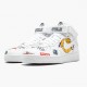 Nike Air Force 1 Mid Supreme NBA White AQ8017 100 Dámské a pánské Běžné boty