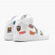 Nike Air Force 1 Mid Supreme NBA White AQ8017 100 Dámské a pánské Běžné boty