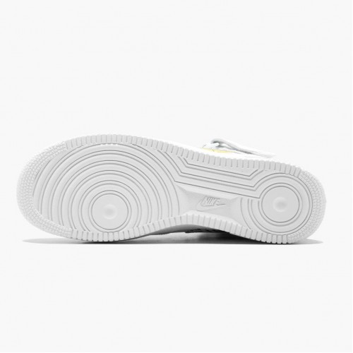 Nike Air Force 1 Mid Supreme NBA White AQ8017 100 Dámské a pánské Běžné boty
