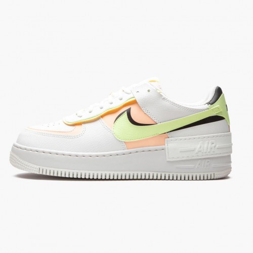 Nike Air Force 1 Shadow Summit White Barely Volt Crimson Tint CI0919 107 Dámské Běžné boty