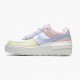 Nike Air Force 1 Shadow White Glacier Blue Ghost CI0919 106 Dámské Běžné boty