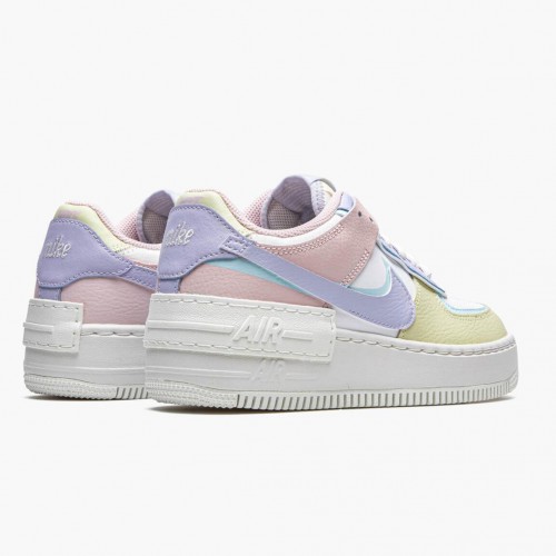 Nike Air Force 1 Shadow White Glacier Blue Ghost CI0919 106 Dámské Běžné boty