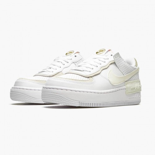 Nike Air Force 1 Shadow White Stone Atomic Růžový CZ8107 100 Dámské a pánské Běžné boty