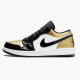 Air Jordan 1 Low Gold Toe dámské a pánské Běžné boty CQ9447 700 Černá/zlato-černá AJ1 Jordan Tenisky