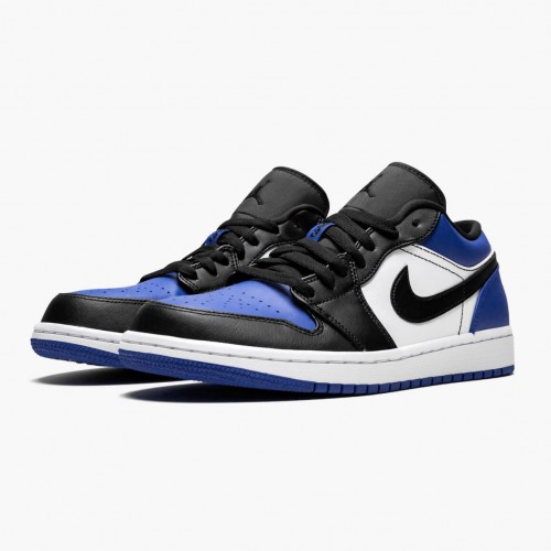 Air Jordan 1 Low Královský Toe dámské a Pánské Běžné boty CQ9446 400 Sport Královský/Černá-Bílý AJ1 Jordan Tenisky