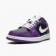 Air Jordan 1 Retro Low Court Purple dámské a pánské Běžné boty 553558 501 Court Fialová/Bílo-černá AJ1 Jordan Tenisky