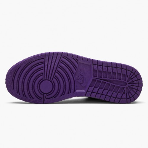 Air Jordan 1 Retro Low "Court Purple" dámské a pánské Běžné boty 553558 501 Court Fialová/Bílo-černá AJ1 Jordan Tenisky