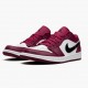 Air Jordan 1 Retro Low Noble Red dámské a pánské Běžné boty 553558 604 Noble Červená/Černo-bílá AJ1 Jordan Tenisky